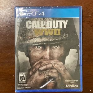 NEW - Call of Duty Game - WW2 PS4